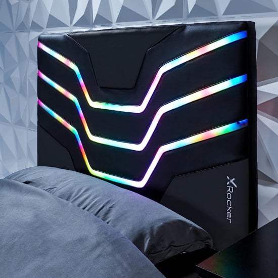 X Rocker Cosmos RGB Single Gaming Bed